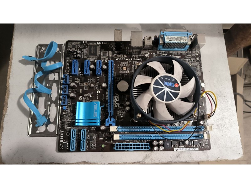 Материнская плата Asus P8H61-M LX + процессор i3-2100