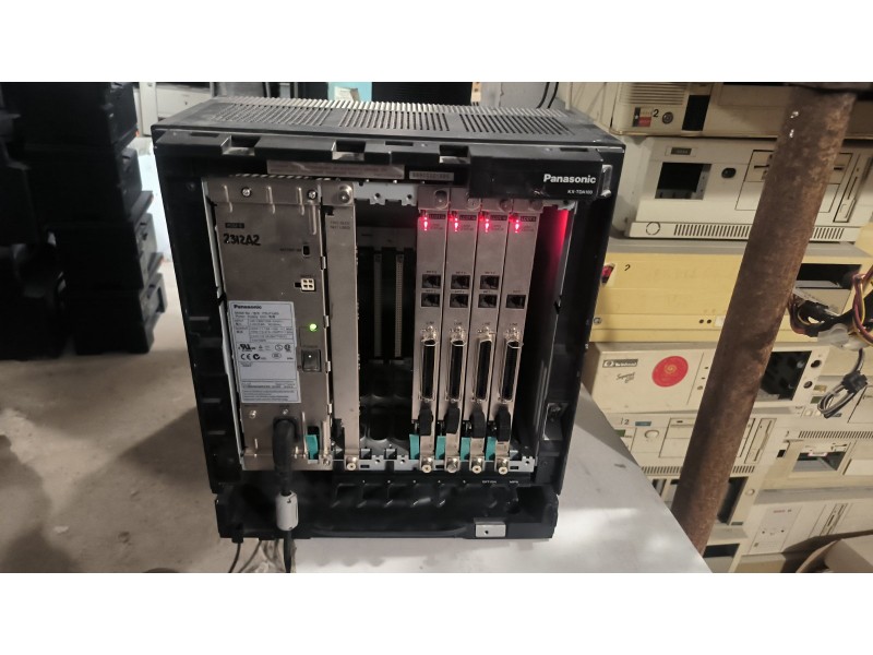 Міні атс Panasonic KX-TDA 100 PSLP1453 + 4 плати