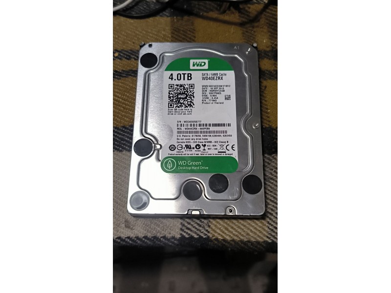 Жорсткий диск HDD Western Digital WD40EZRX 4TB №4