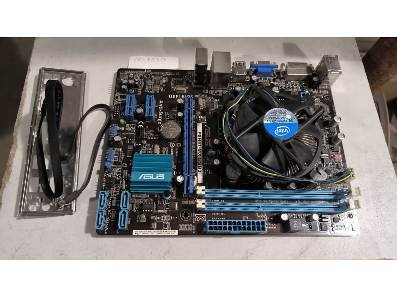 Материнська плата ASUS P8H61-MX USB3 + i5-3330